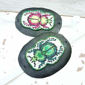 OOAK Beetle Eye Patch, Adjustable Costume Accessory, Statement Vision Ocular Aid
